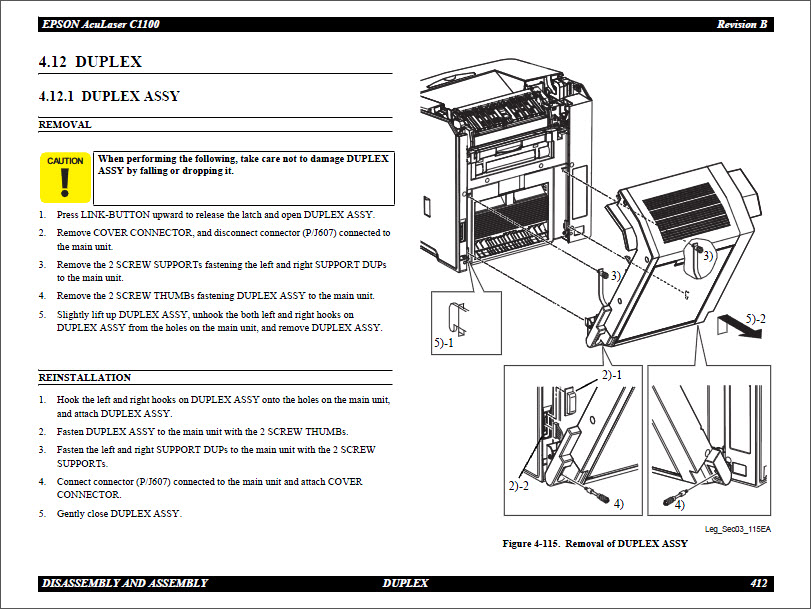 Epson Aculaser C1100_Color Service Manual-6